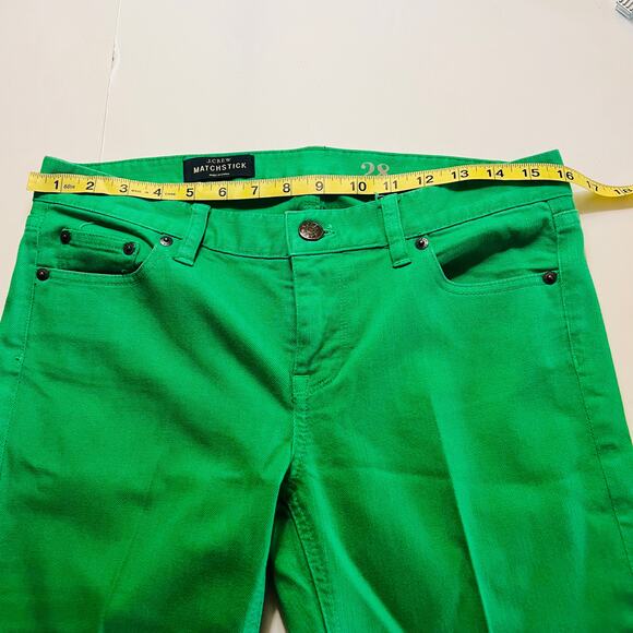J.Crew Matchstick Mid Rise Straight Leg Jeans Size 28 - Picture 8 of 11